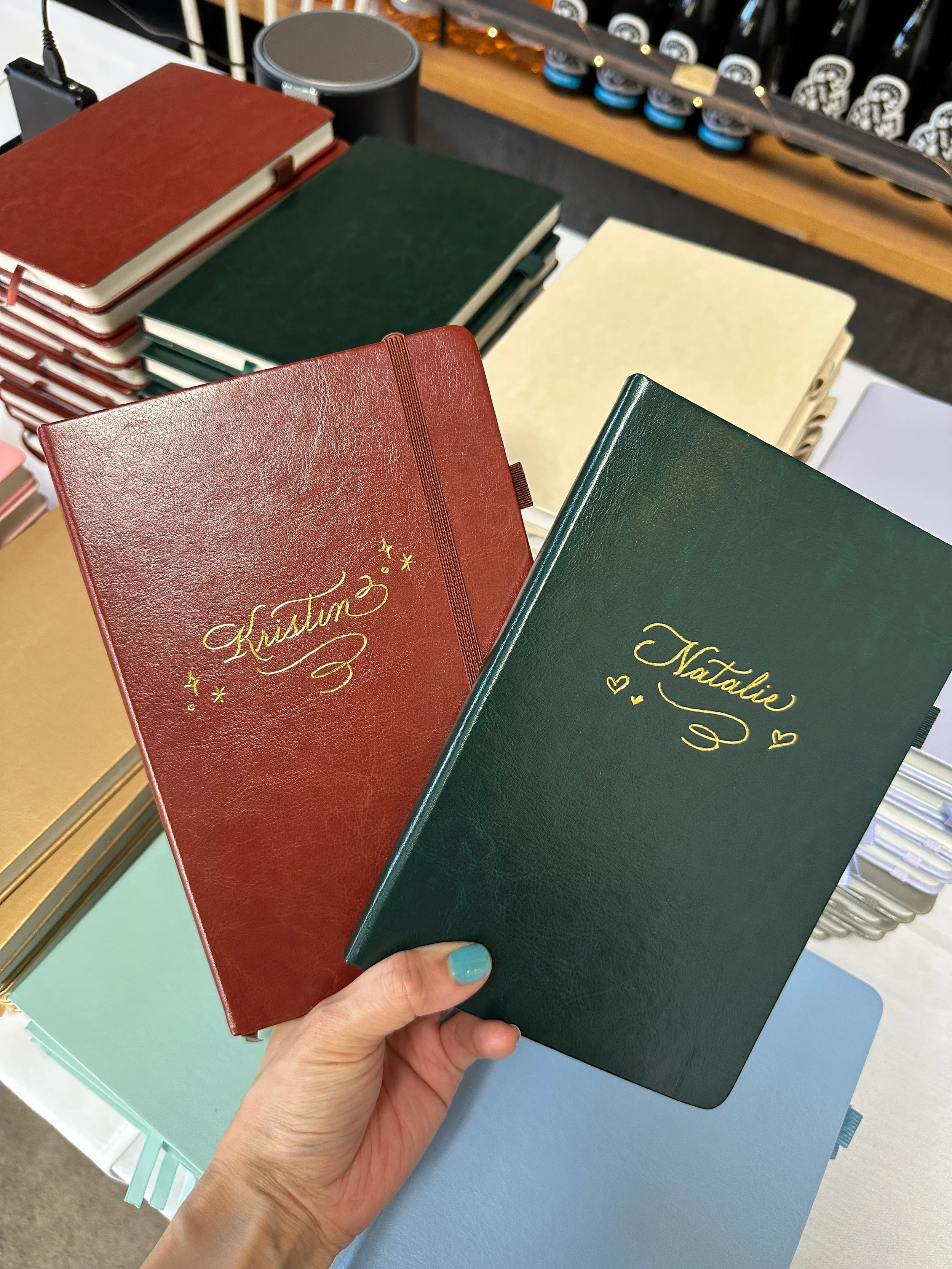Book Launch - Notebook Personalization