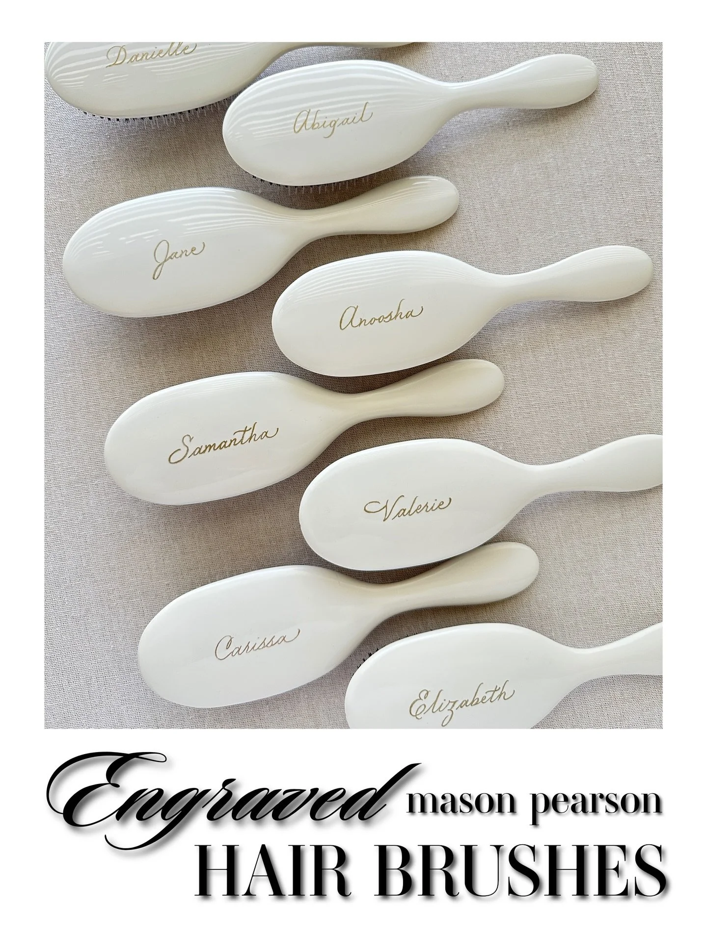 There&rsquo;s something special about turning an everyday essential into a keepsake.
Custom engraved hair brushes for an elevated luxury holiday gift &mdash; apparently this is the &ldquo;it&rdquo; hair brush. 

#losangelesengraver #losangelescalligr