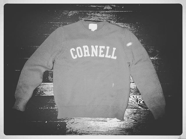 Dress smart with our #cornell University sweater! It's the last day for the Black Friday and Cyber Monday sale! Use code THANX at check out.