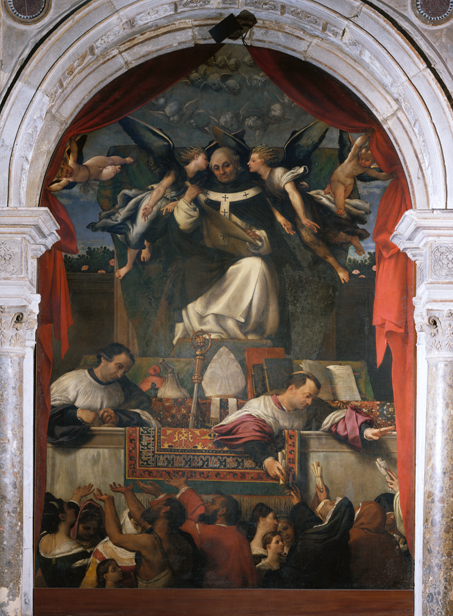 Lorenzo Lotto, l'Elemosina di sant'Antonio.png