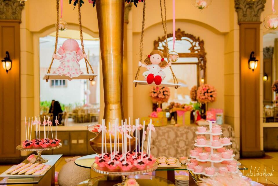 Gold & Pink Agustina Baby Shower