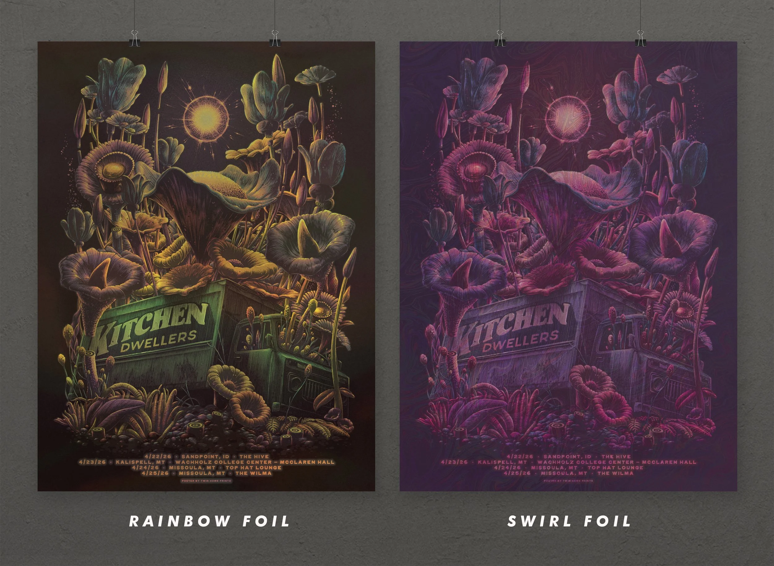 Official Kitchen Dwellers Poster | 2026 — TWIN HOME