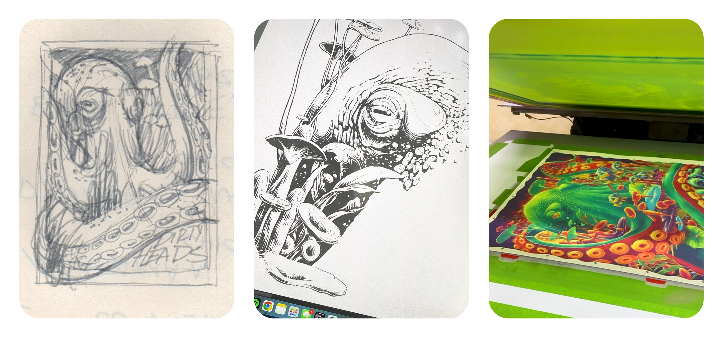 Official Dirty Heads Gig Poster | Rancho Mirage, California — TWIN