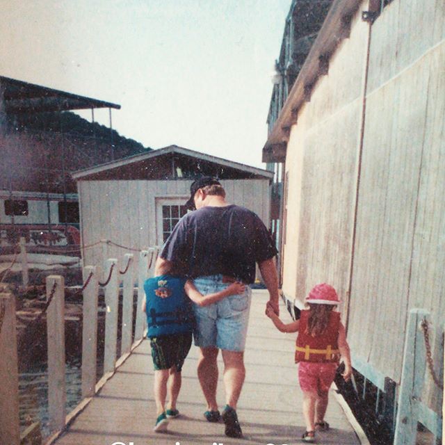 Then and now. 🦁 @lonniewilson01 #fathersday