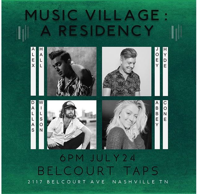 Playing with this talented crew of songwriters a week from today. 🎶❤️