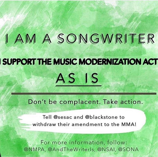 Praying for the future of songwriters and the whole music industry. 🙏
Please withdraw your amendment. @sesac @blackstone #musicmodernizationact