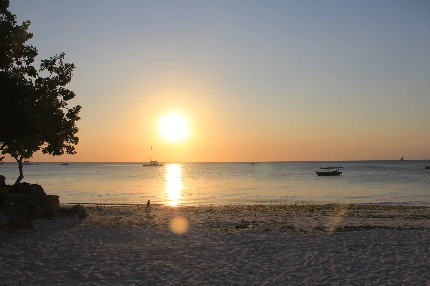 Sunset on Zanzibar