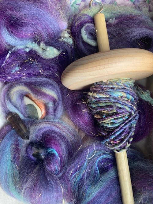 Spin your own yarn: Intro to drop spindle