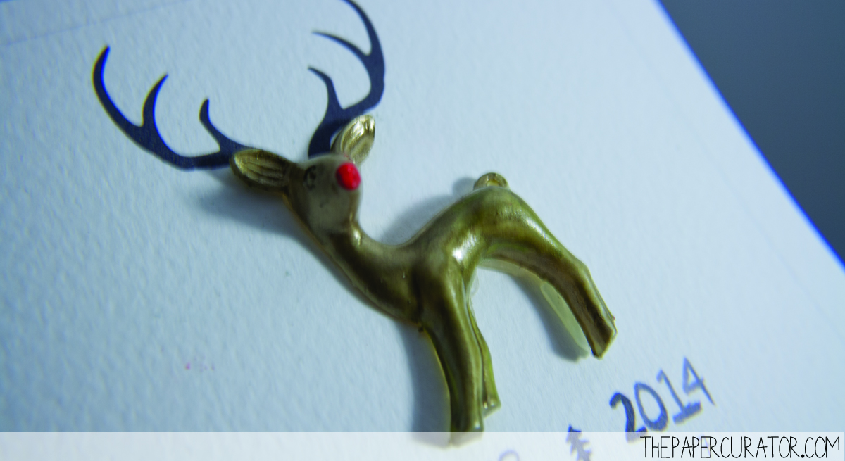 COVER PAGE 25 DAYS OF CHRISTMAS MINI ALBUM/ DECEMBER DAILY WEEK NO. 1 | THE PAPER CURATOR