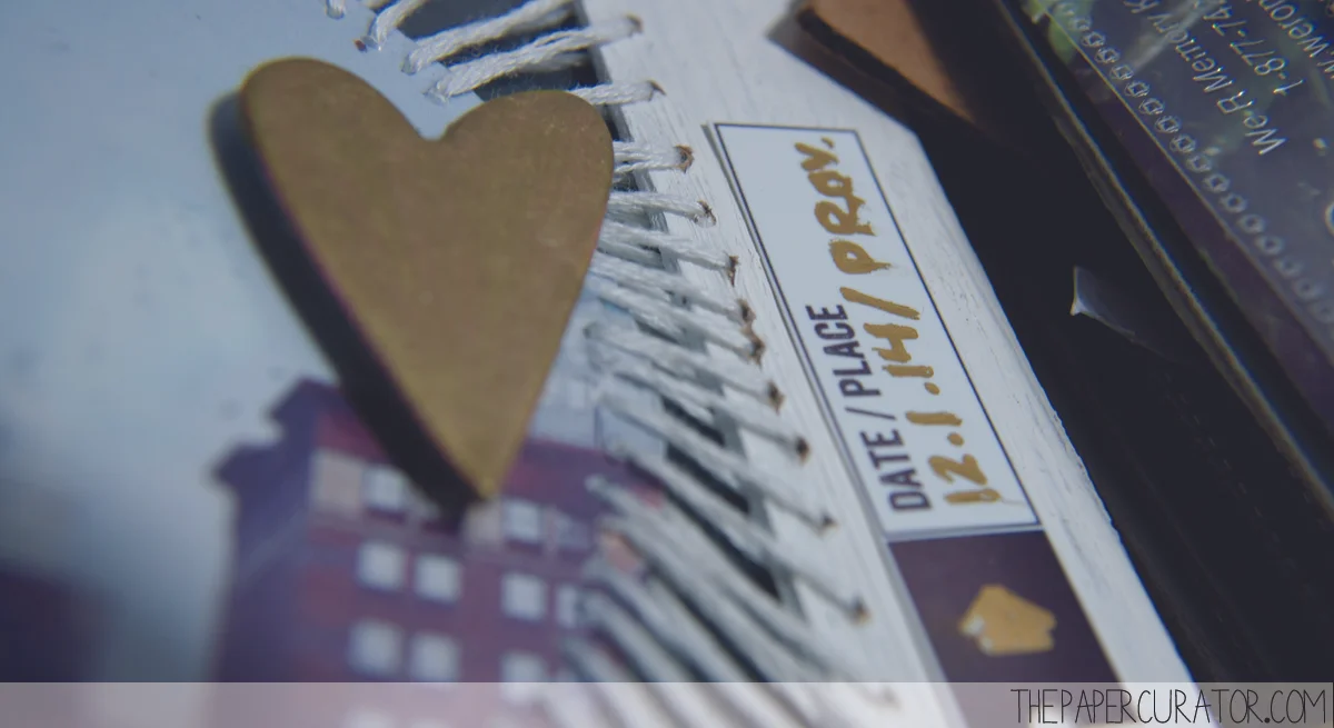 DECEMBER 1ST | 25 DAYS OF CHRISTMAS MINI ALBUM/ DECEMBER DAILY WEEK NO. 1 | THE PAPER CURATOR