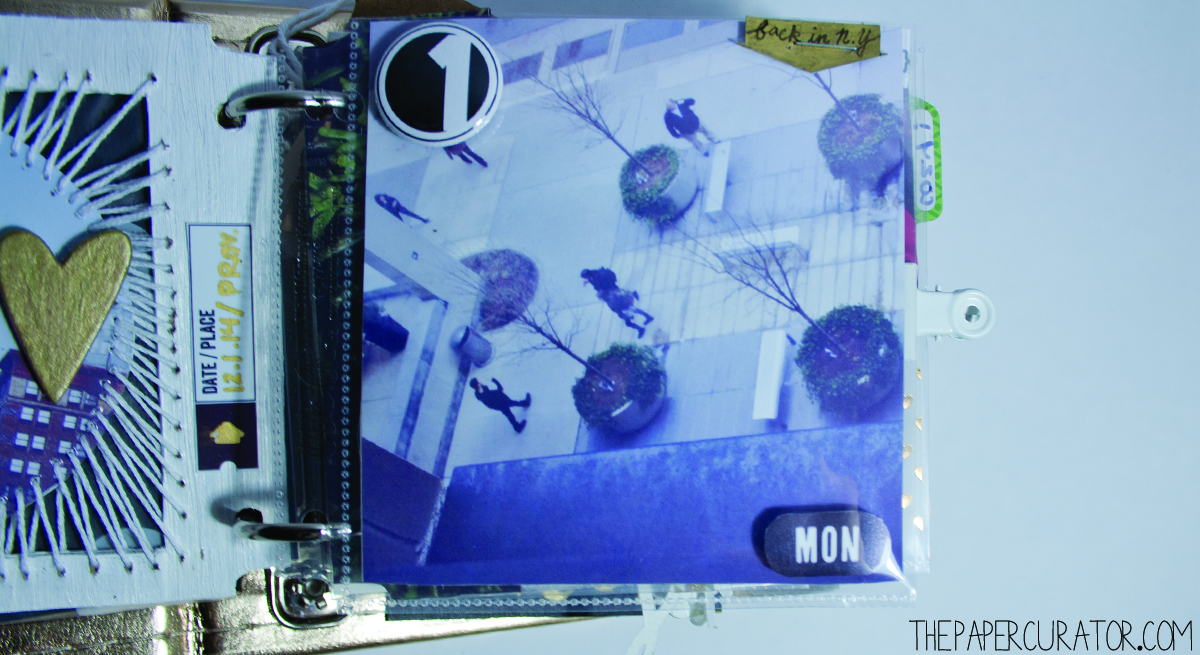DECEMBER 1ST | 25 DAYS OF CHRISTMAS MINI ALBUM/ DECEMBER DAILY WEEK NO. 1 | THE PAPER CURATOR
