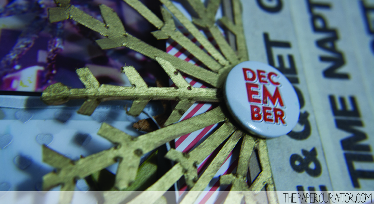 DECEMBER 4TH | 25 DAYS OF CHRISTMAS MINI ALBUM/ DECEMBER DAILY WEEK NO. 1 | THE PAPER CURATOR