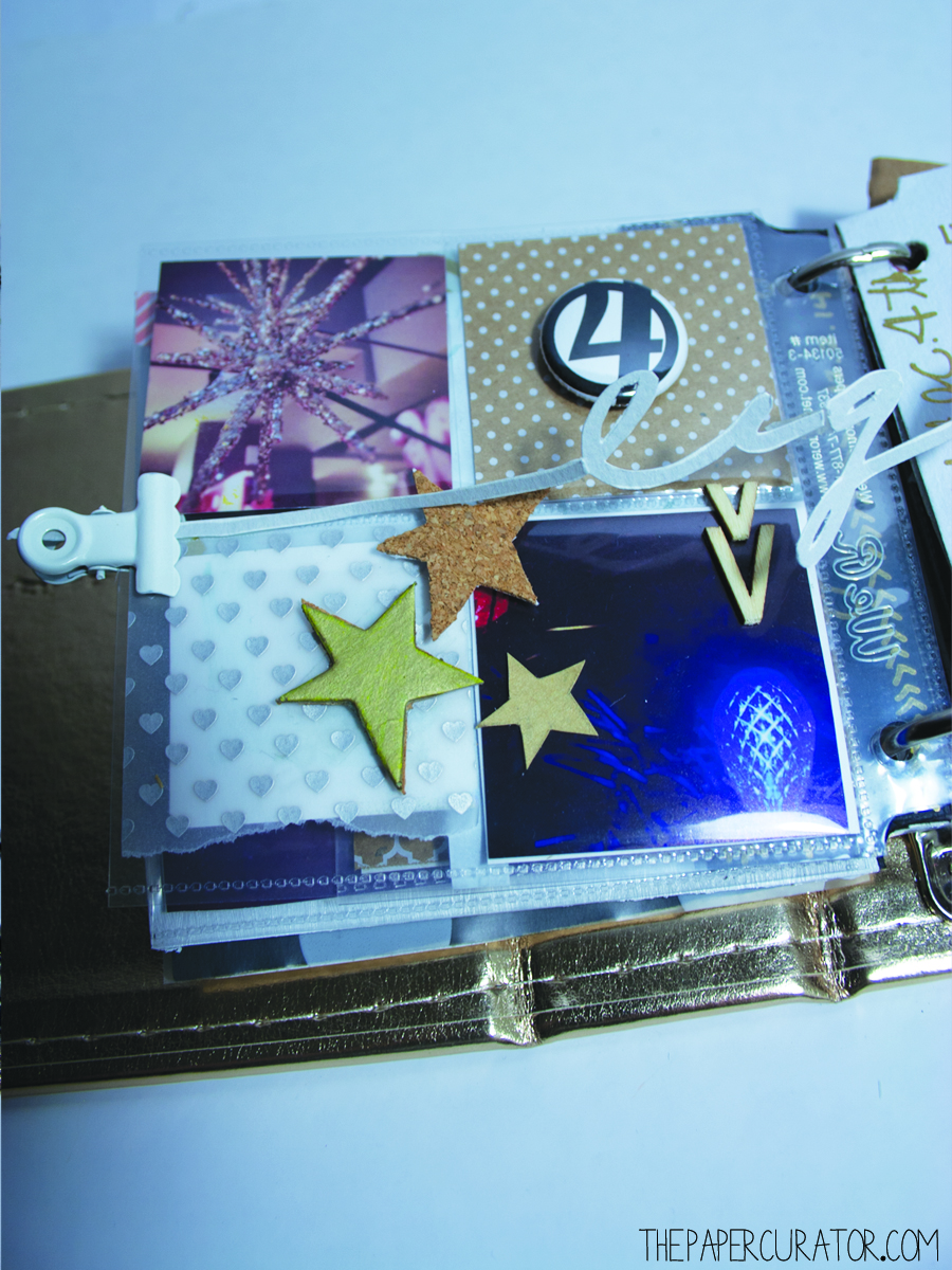 DECEMBER 4TH | 25 DAYS OF CHRISTMAS MINI ALBUM/ DECEMBER DAILY WEEK NO. 1 | THE PAPER CURATOR