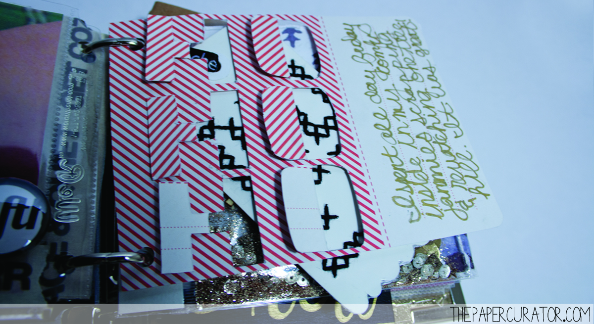 DECEMBER 5TH | 25 DAYS OF CHRISTMAS MINI ALBUM/ DECEMBER DAILY WEEK NO. 1 | THE PAPER CURATOR