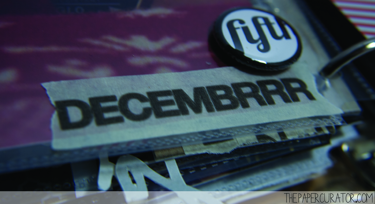 DECEMBER 5TH | 25 DAYS OF CHRISTMAS MINI ALBUM/ DECEMBER DAILY WEEK NO. 1 | THE PAPER CURATOR