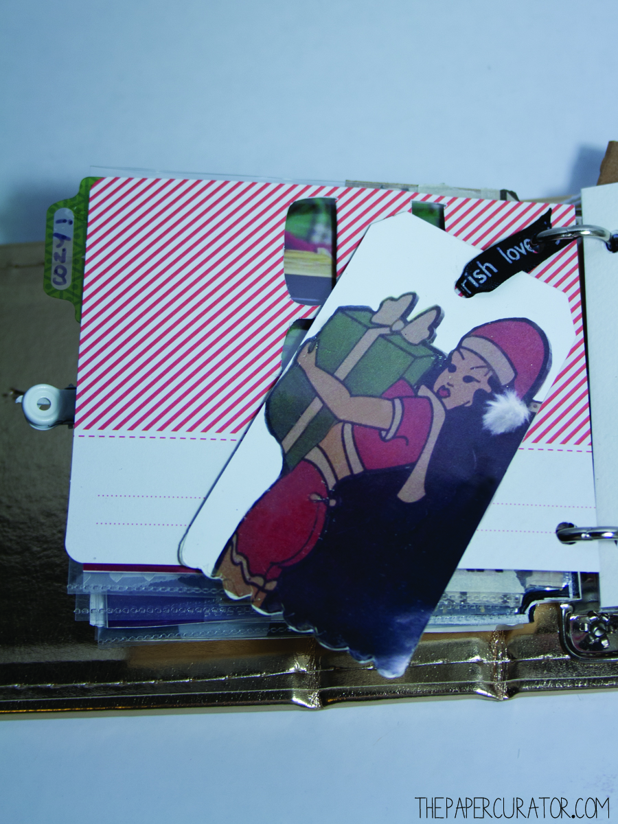 DECEMBER 6TH | 25 DAYS OF CHRISTMAS MINI ALBUM/ DECEMBER DAILY WEEK NO. 1 | THE PAPER CURATOR