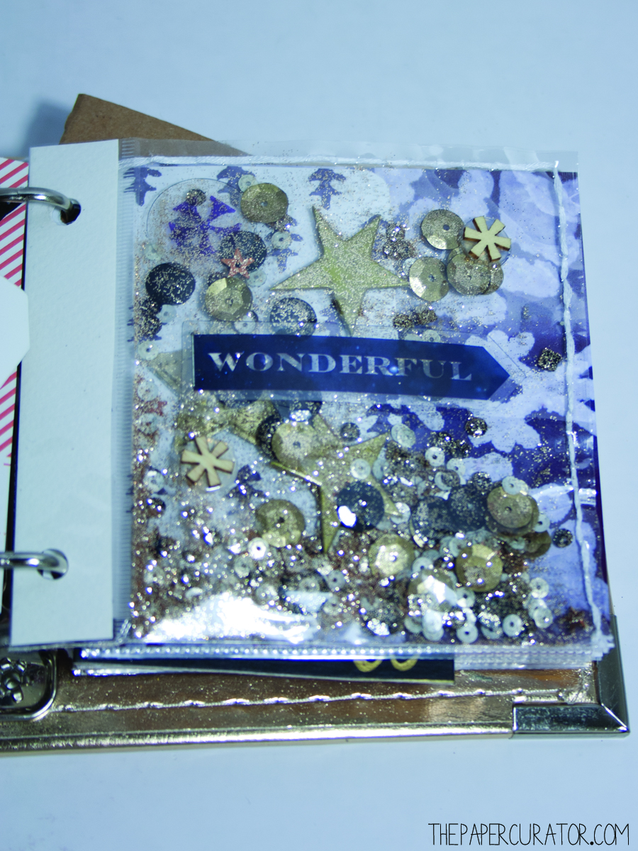 DECEMBER 6TH | 25 DAYS OF CHRISTMAS MINI ALBUM/ DECEMBER DAILY WEEK NO. 1 | THE PAPER CURATOR