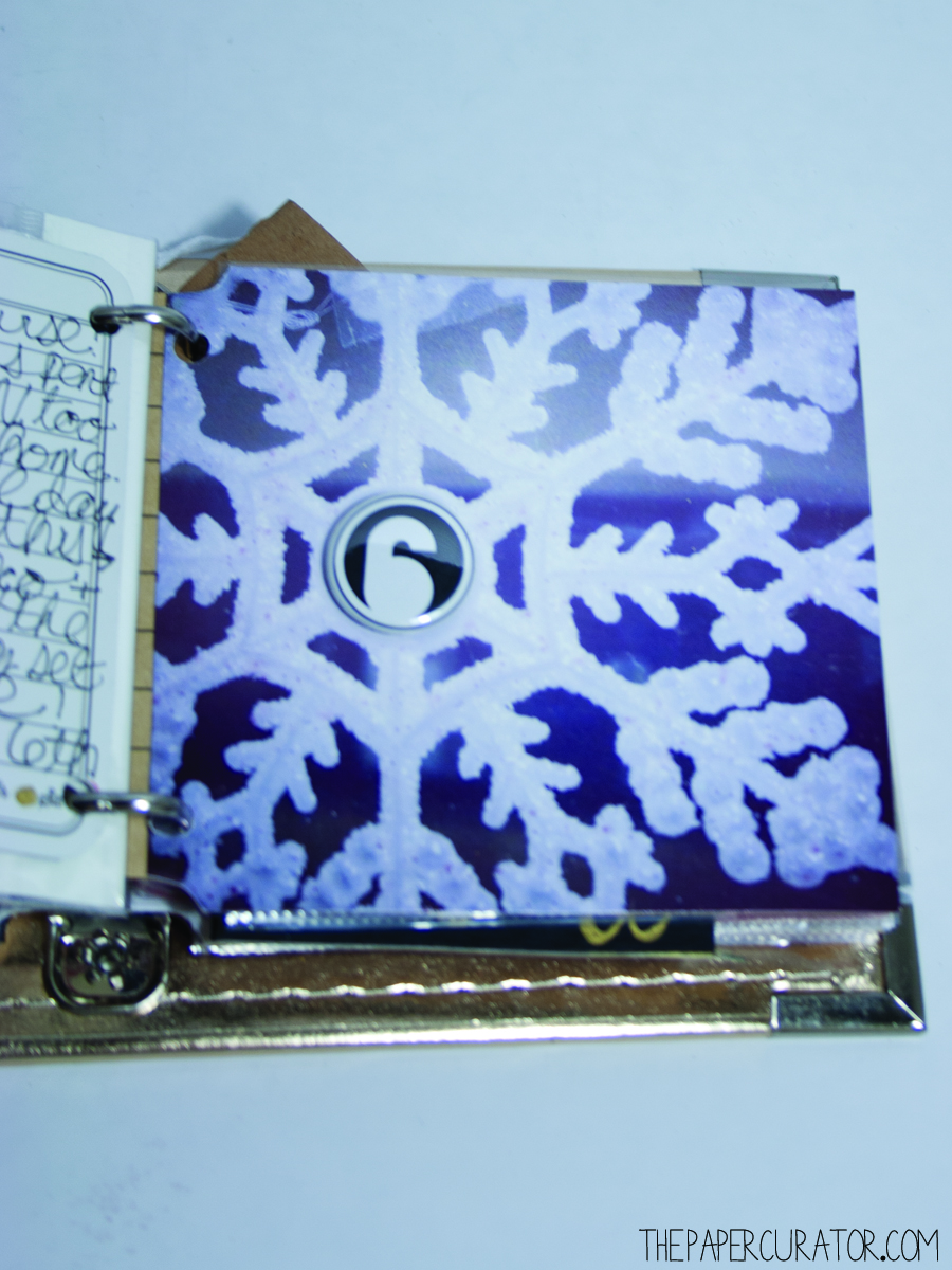 DECEMBER 6TH | 25 DAYS OF CHRISTMAS MINI ALBUM/ DECEMBER DAILY WEEK NO. 1 | THE PAPER CURATOR