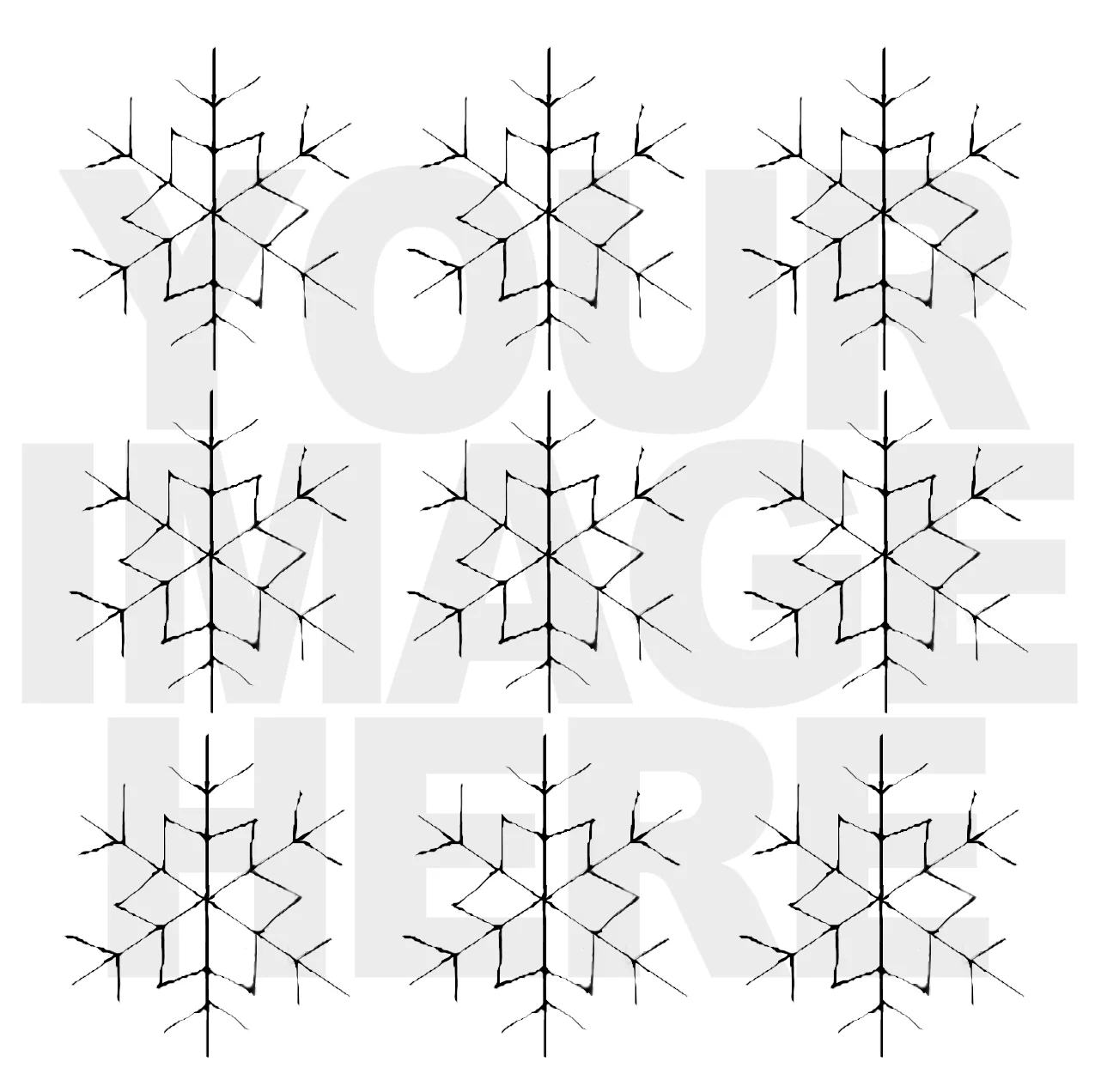 FREE DOWNLOAD SNOWFLAKE TEMPLATE FOR EMBROIDERY | THE PAPER CURATOR