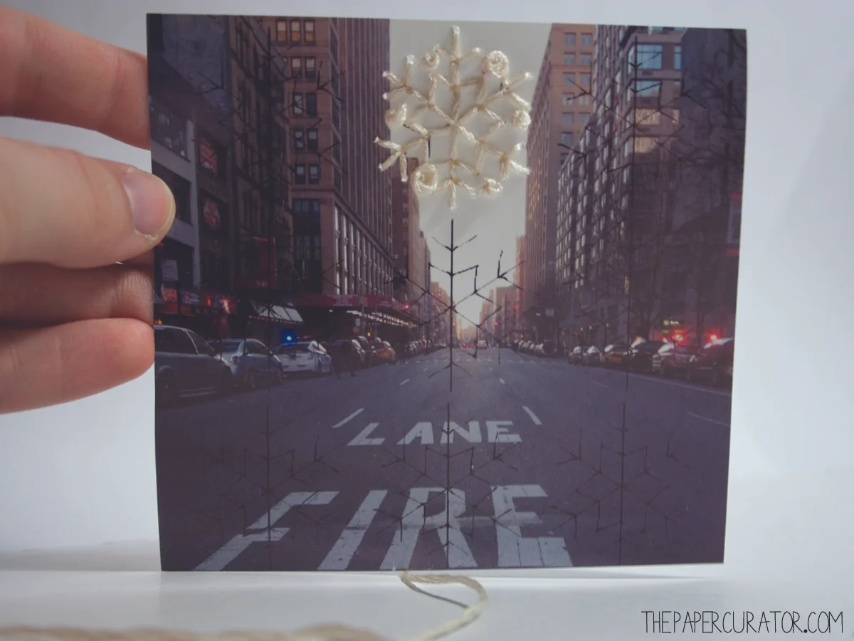 ONE COMPLETE SNOWFLAKE | THE PAPER CURATOR