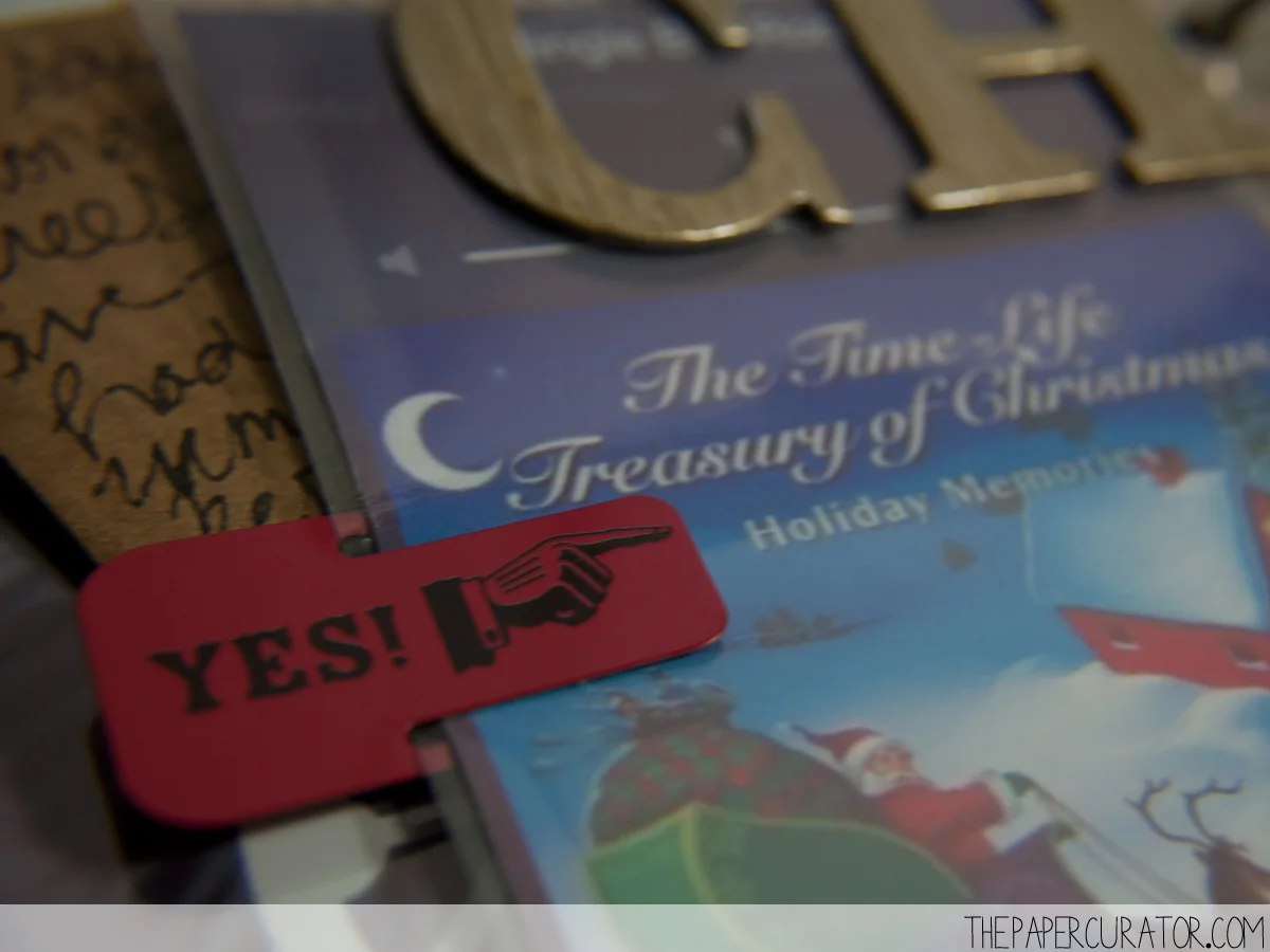 DECEMBER 9TH | 25 DAYS OF CHRISTMAS MINI ALBUM/ DECEMBER DAILY WEEK NO. 2 | THE PAPER CURATOR