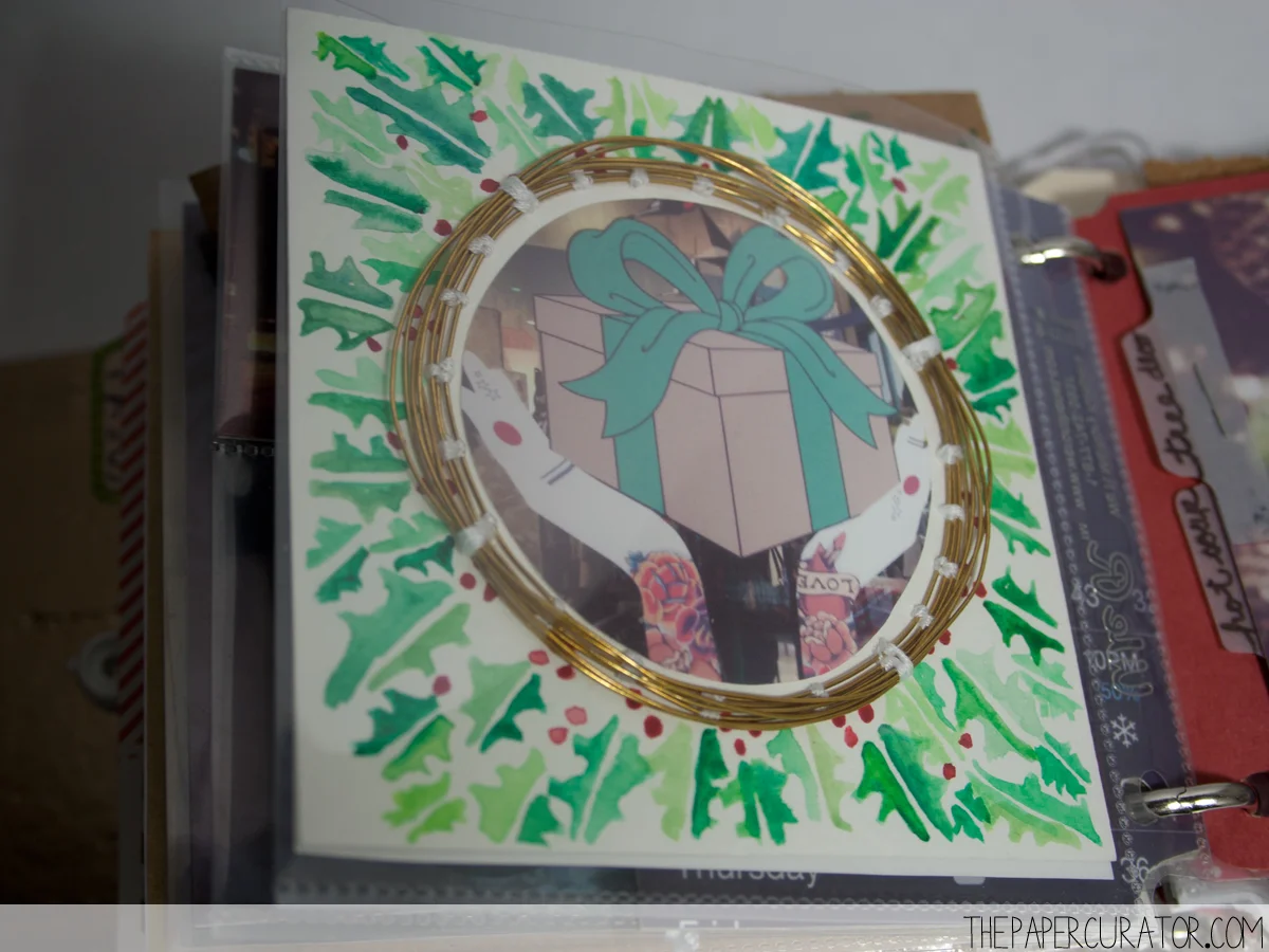 DECEMBER 11TH | 25 DAYS OF CHRISTMAS MINI ALBUM/ DECEMBER DAILY WEEK NO. 2 | THE PAPER CURATOR