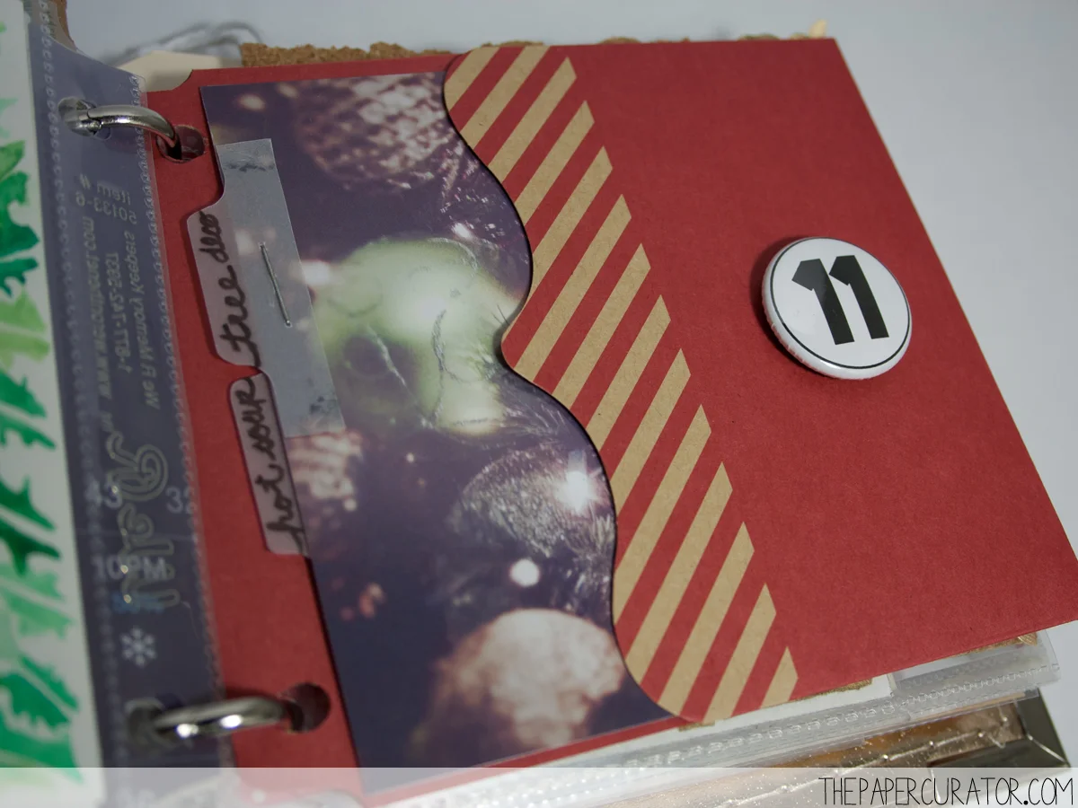 DECEMBER 11TH | 25 DAYS OF CHRISTMAS MINI ALBUM/ DECEMBER DAILY WEEK NO. 2 | THE PAPER CURATOR