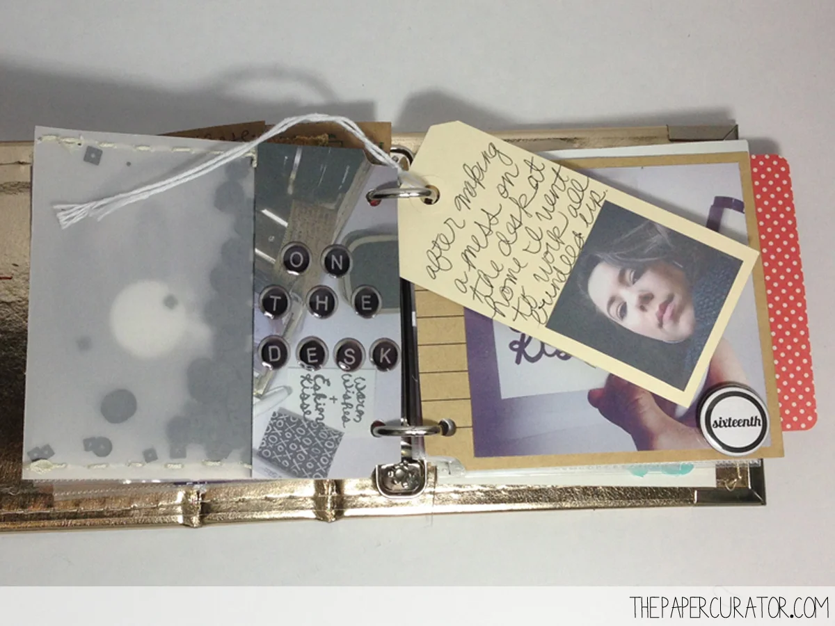 DECEMBER 16TH | 25 DAYS OF CHRISTMAS MINI ALBUM/ DECEMBER DAILY WEEK NO. 3 | THE PAPER CURATOR