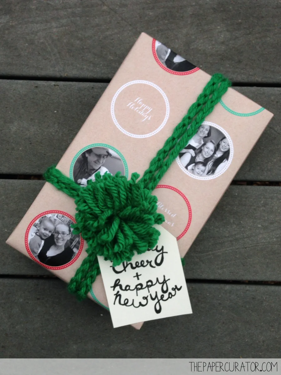 CUSTOM PHOTO WRAPPING PAPER PRESENTS | THE PAPER CURATOR