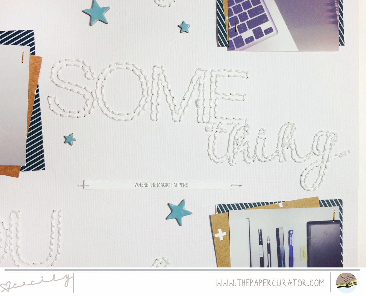 THIS WEEK'S SUNDAY SKETCH SERIES WITH 'MAKE MAGIC' | THE PAPER CURATOR