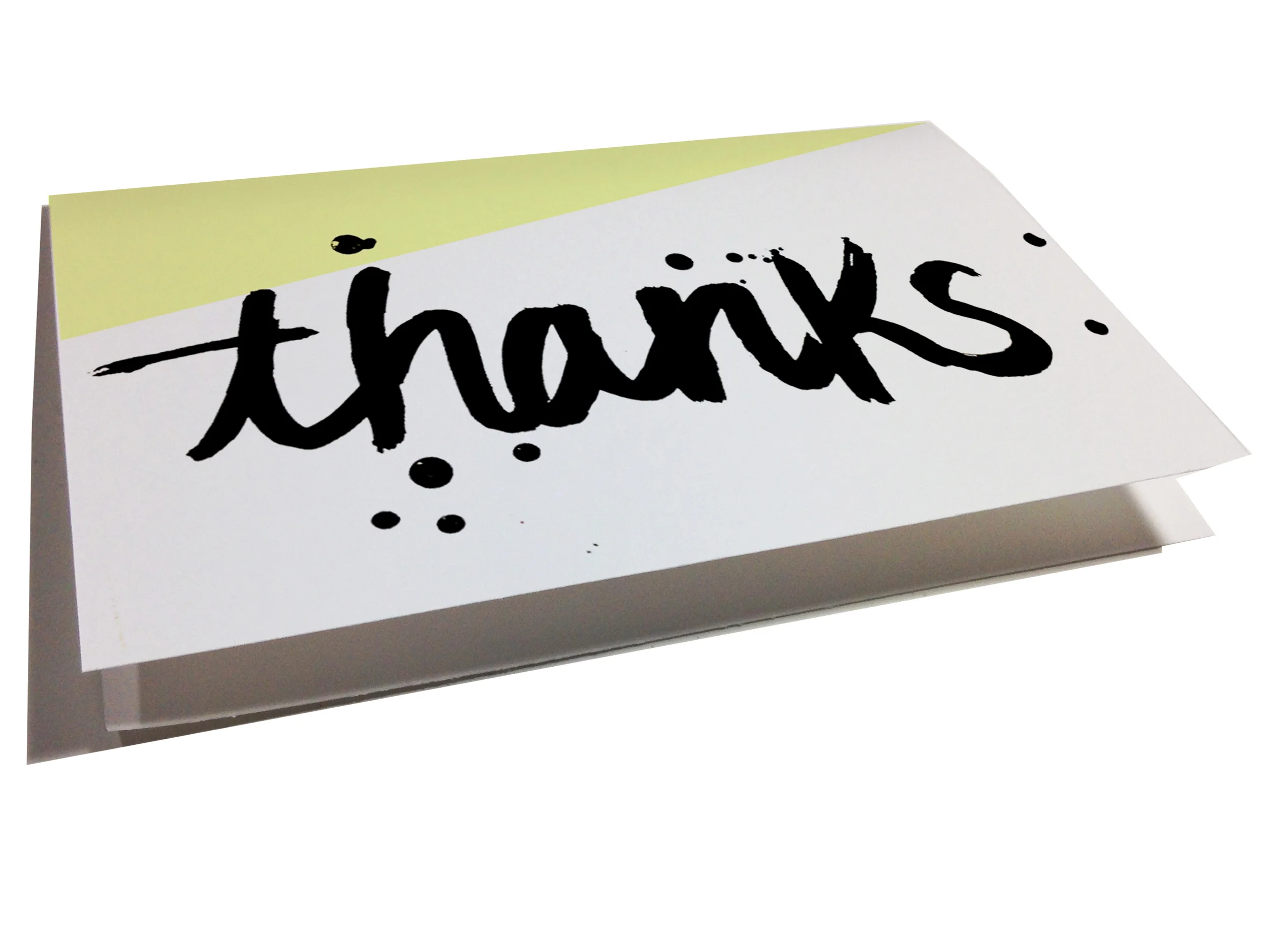 FREEBIE BRUSH SCRIPT GREETING CARDS | THE PAPER CURATOR