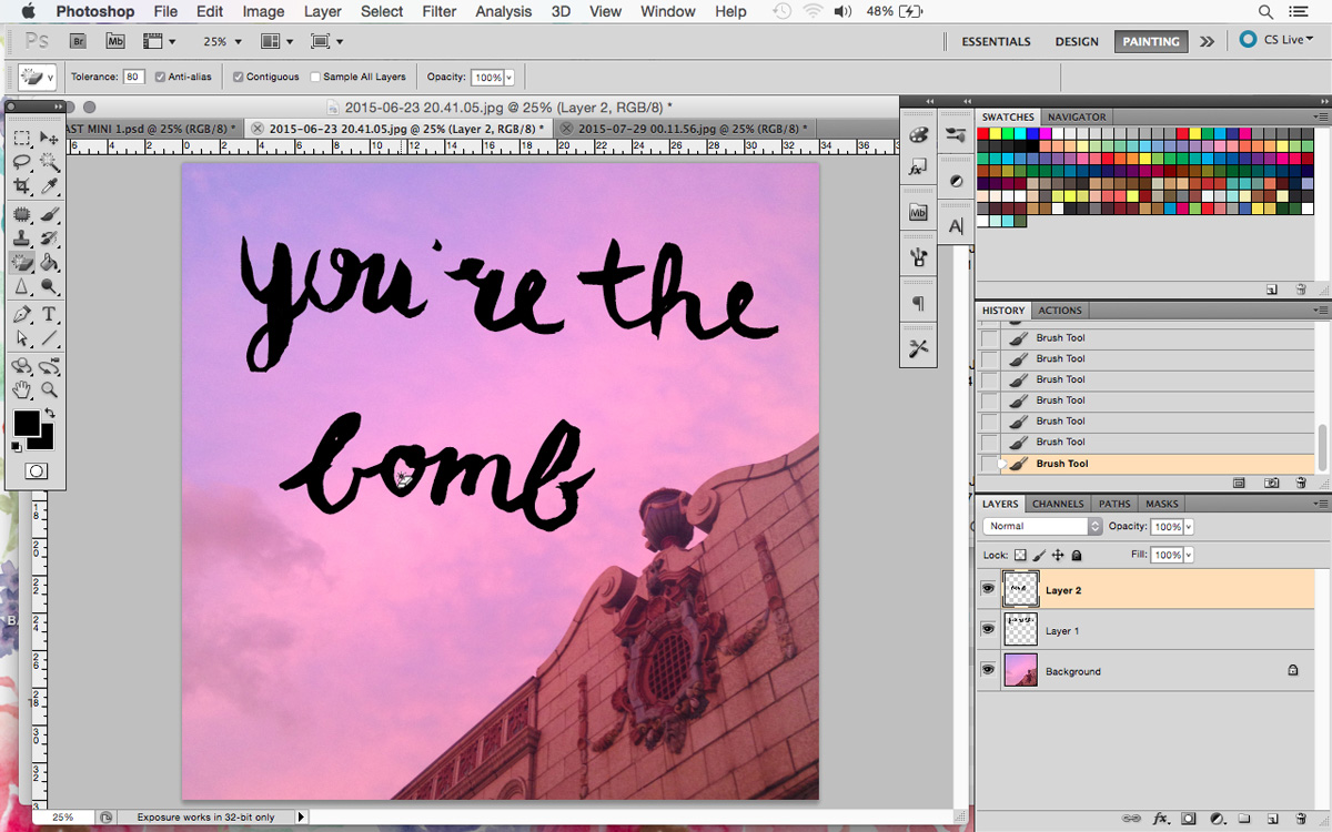 FAST + FABULOUS SPREADS WITH SCRIPT OVERLAYS | THE PAPER CURATOR