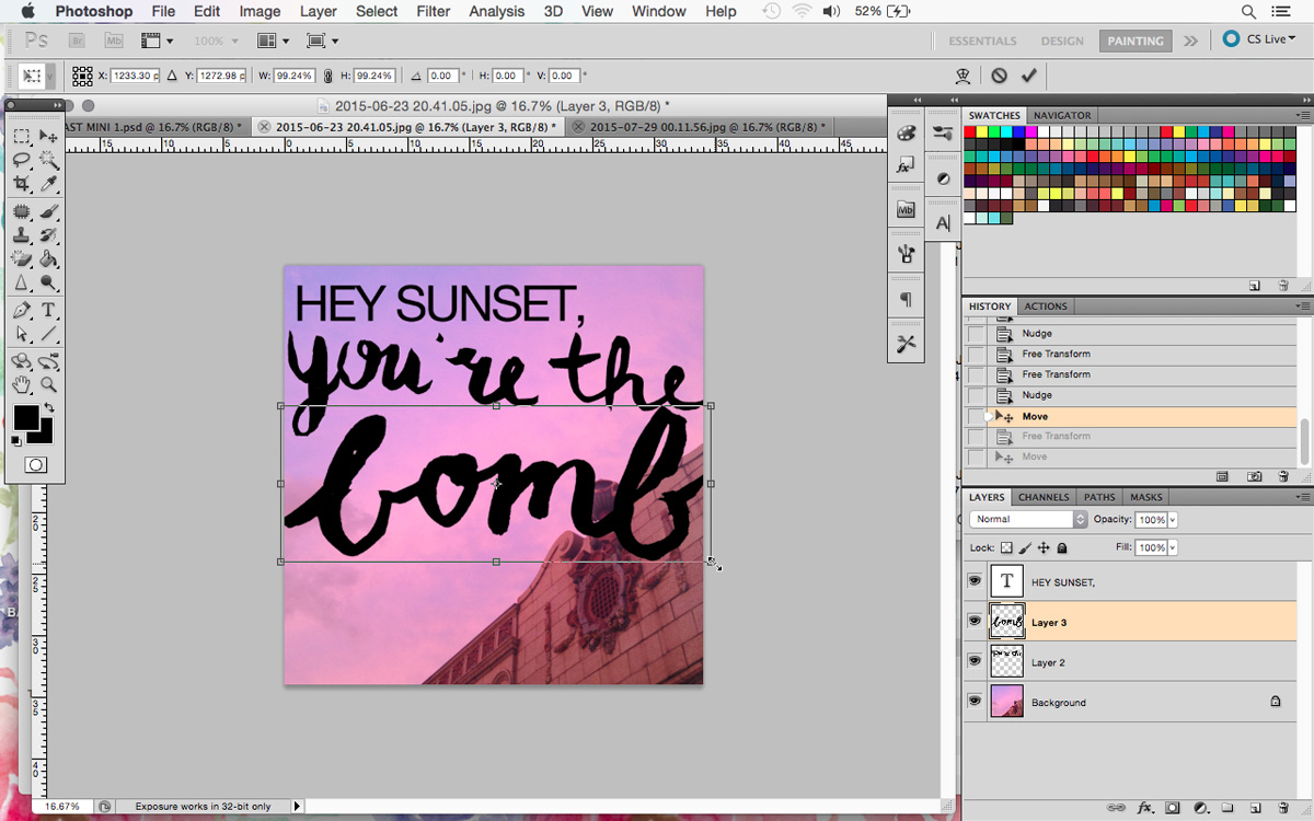 FAST + FABULOUS SPREADS WITH SCRIPT OVERLAYS | THE PAPER CURATOR