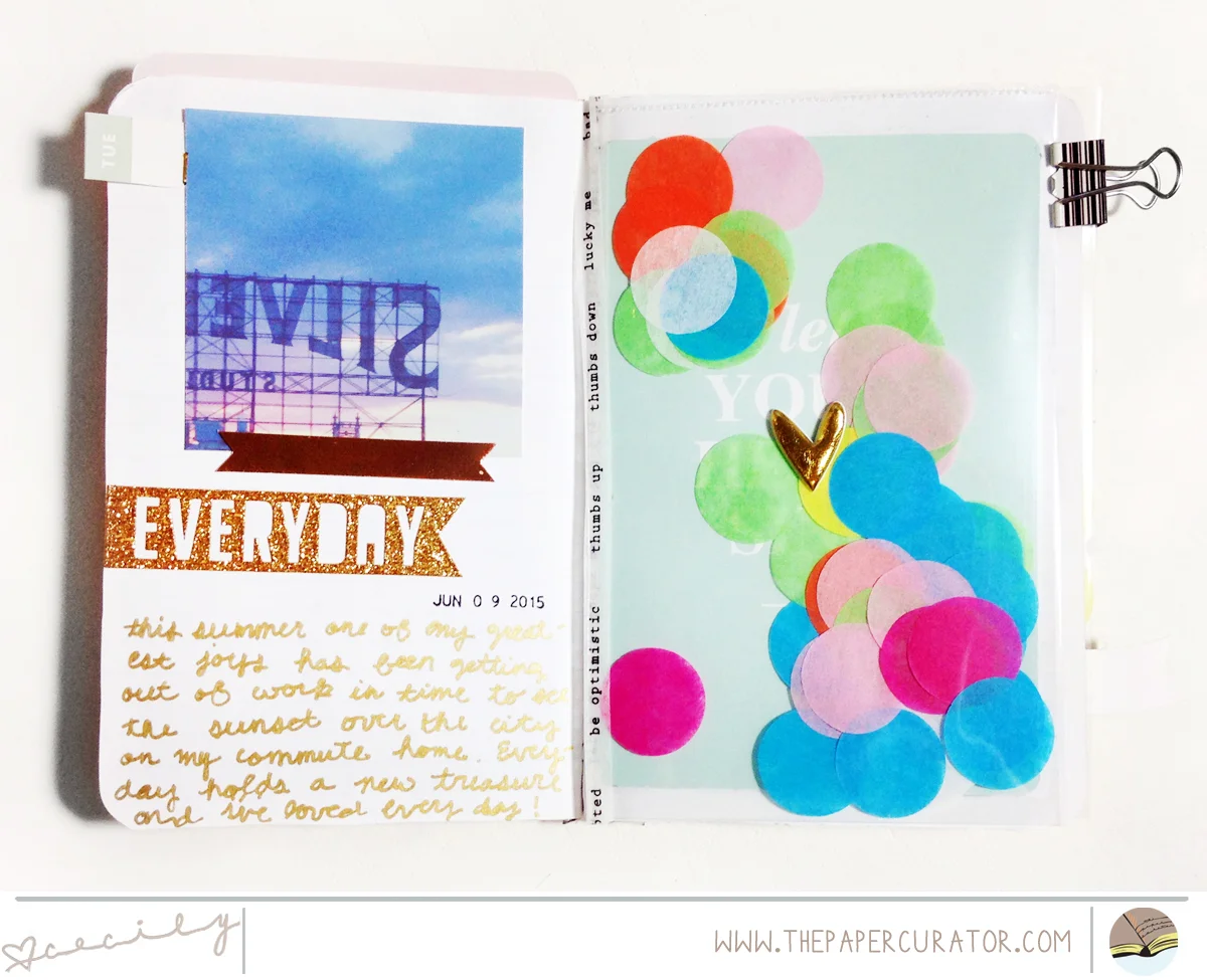 LITTLE SUMMER JOY PAGES WITH QUICK TIPS | THE PAPER CURATOR