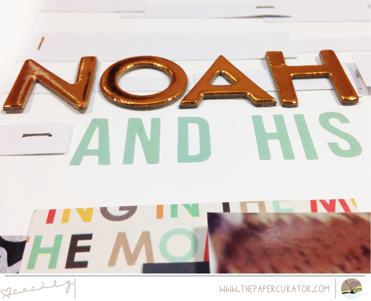 WEEKLY SCRAPBOOK SKETCH WITH SUNDAY SKETCH SERIES NO. 38, 'NOAH'S HATS' | THE PAPER CURATOR