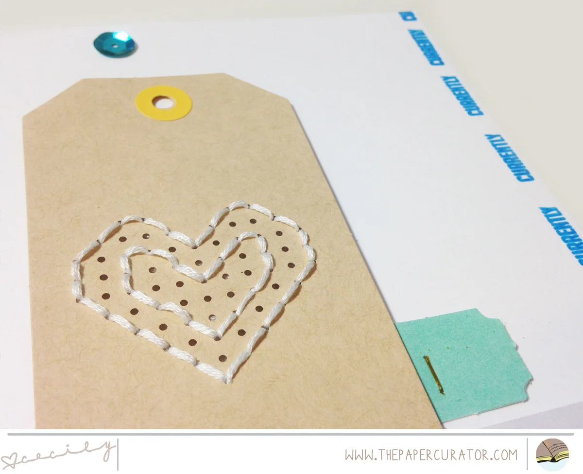 WEEKLY SCRAPBOOK SKETCH WITH 'LOOKING FORWARD' SCRAPBOOK LAYOUT | THE PAPER CURATOR