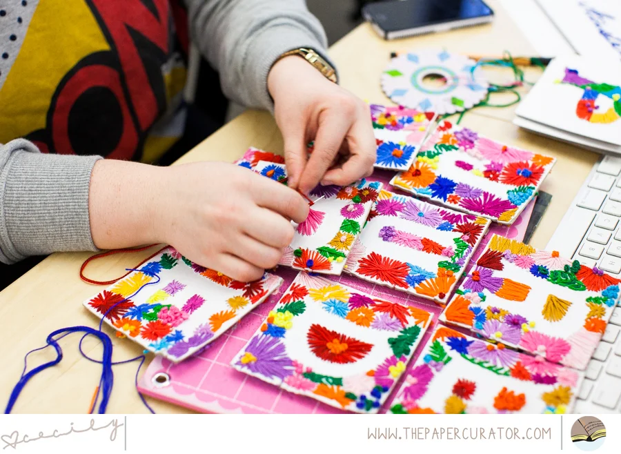 FLORAL EMBROIDERY | QUICK STEPS TO FOLLOW (PHOTOGRAPHY BY NATALIA BAKER ) | THE PAPER CURATOR