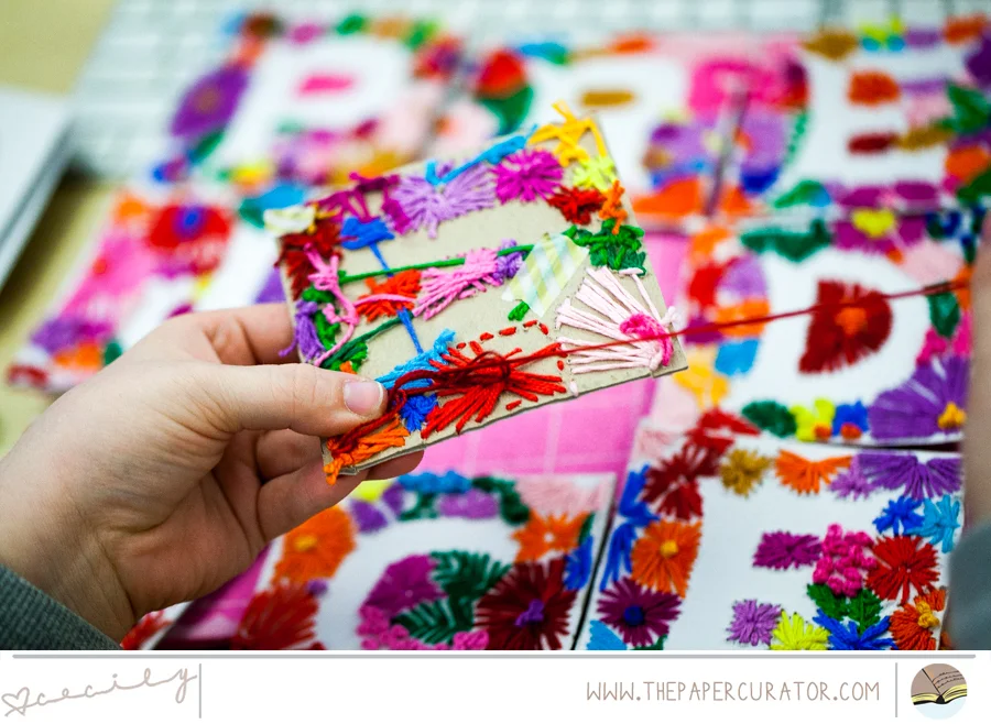 FLORAL EMBROIDERY | QUICK STEPS TO FOLLOW (PHOTOGRAPHY BY NATALIA BAKER ) | THE PAPER CURATOR