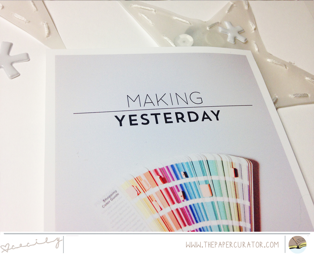 SUNDAY SKETCH SERIES NO. 44 WITH 'MAKE' SCRAPBOOK SKETCH | THE PAPER CURATOR