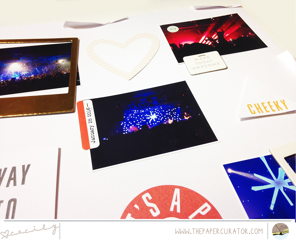 SUNDAY SKETCH SERIES NO. 47 WITH 'STAND OUT' SCRAPBOOK LAYOUT | THE PAPER CURATOR