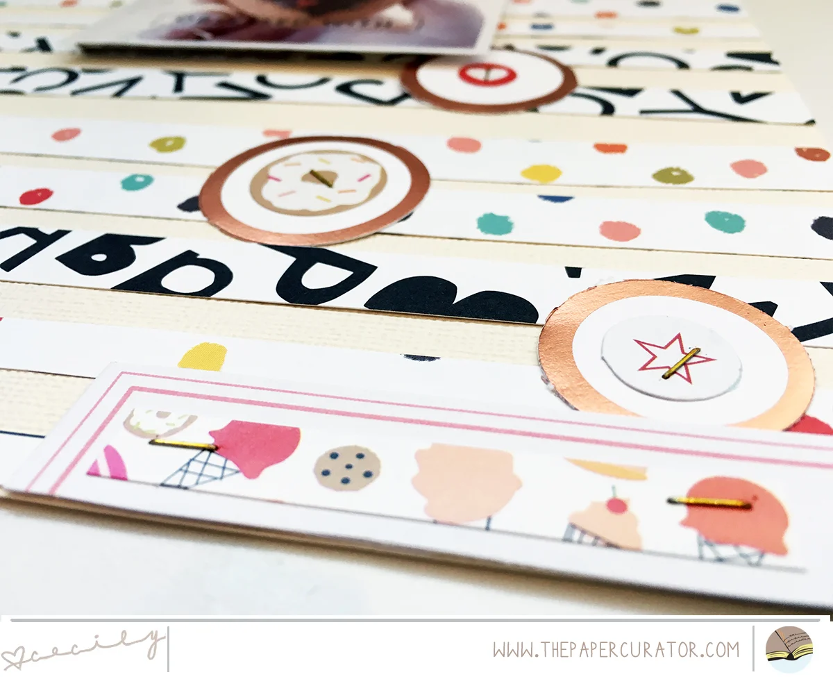 WEEKLY SCRAPBOOK SKETCH WITH SUNDAY SKETCH SERIES NO. 51 | THE PAPER CURATOR
