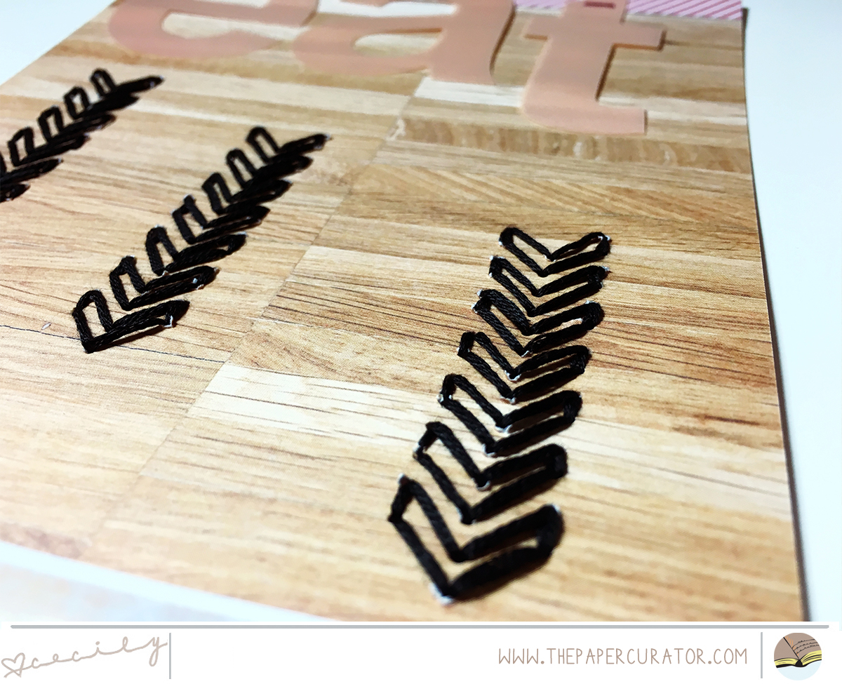 SUNDAY SKETCH SERIES NO. 52 WITH 'EAT' SCRAPBOOK LAYOUT | THE PAPER CURATOR