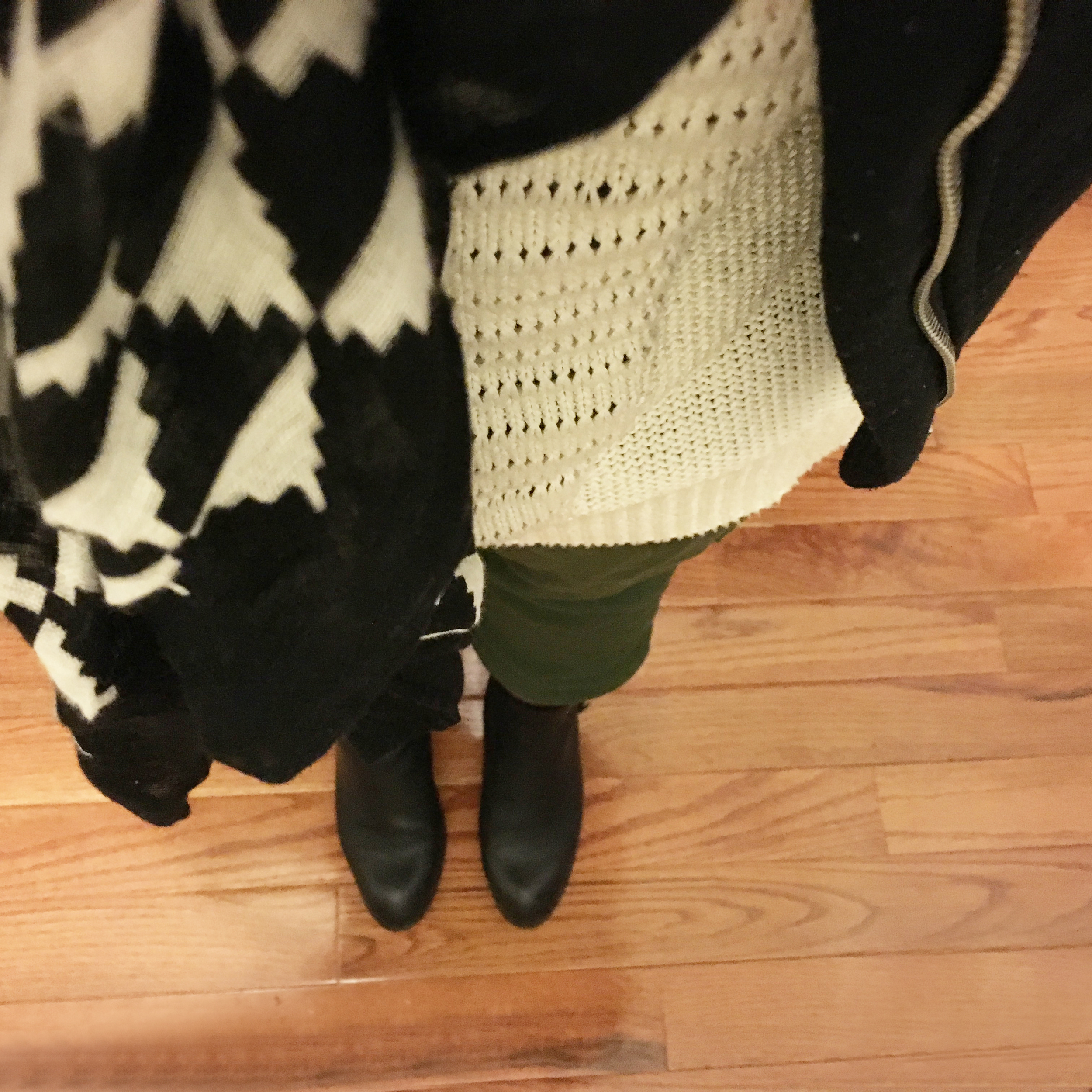 Everything on before stepping out the door