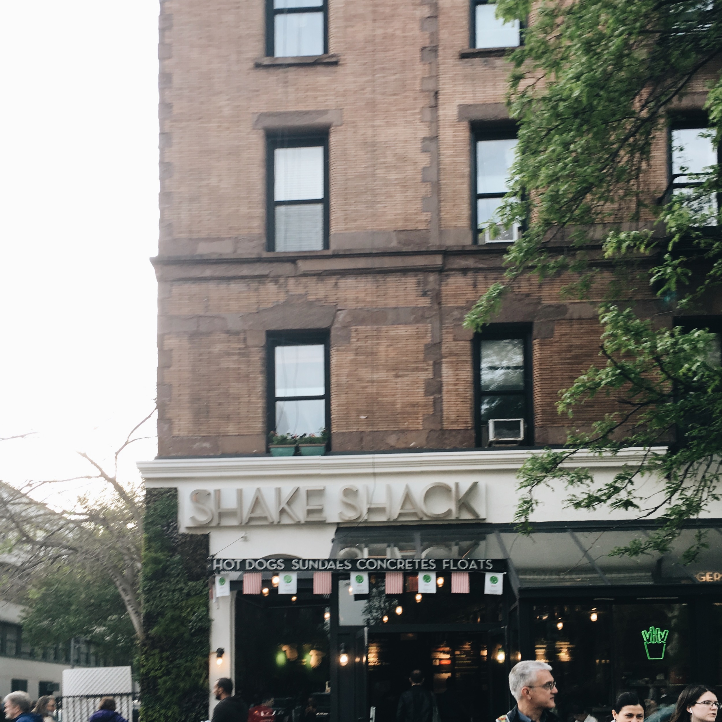 Arrived at one of my favorite places to meet up with friends before seeing the new Captain America movie 