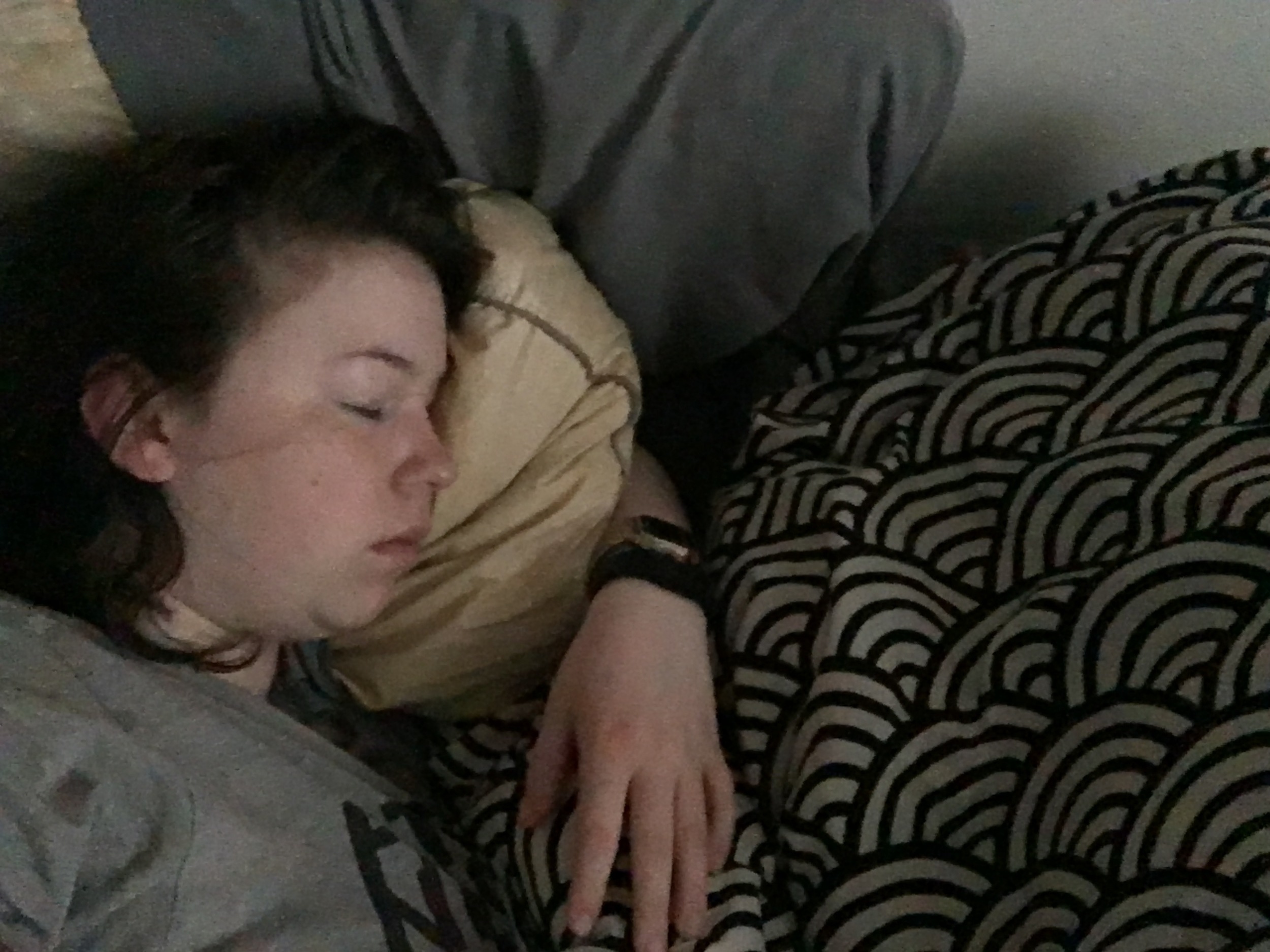Hit the snooze button, I really should have gotten more sleep last night