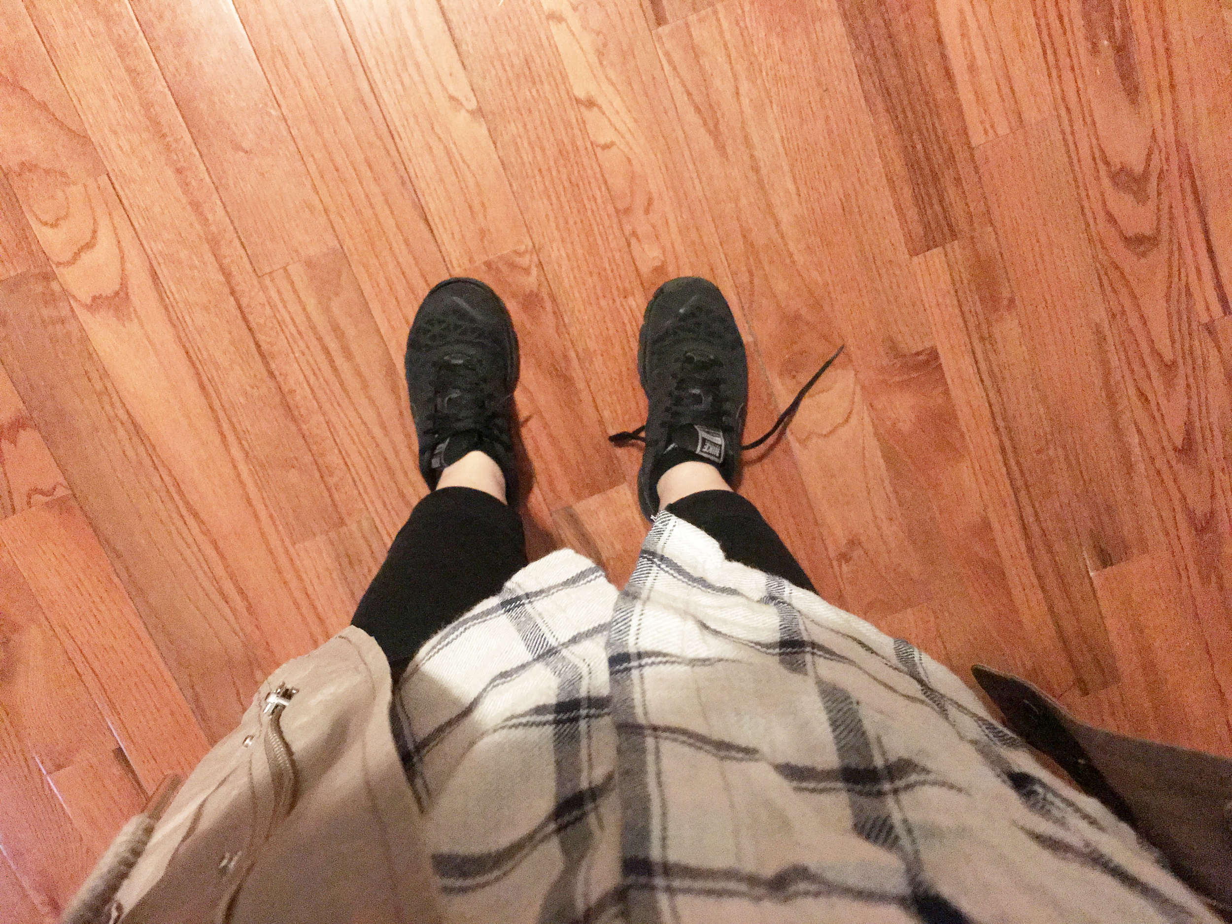 almost ready - gotta tie that shoe first