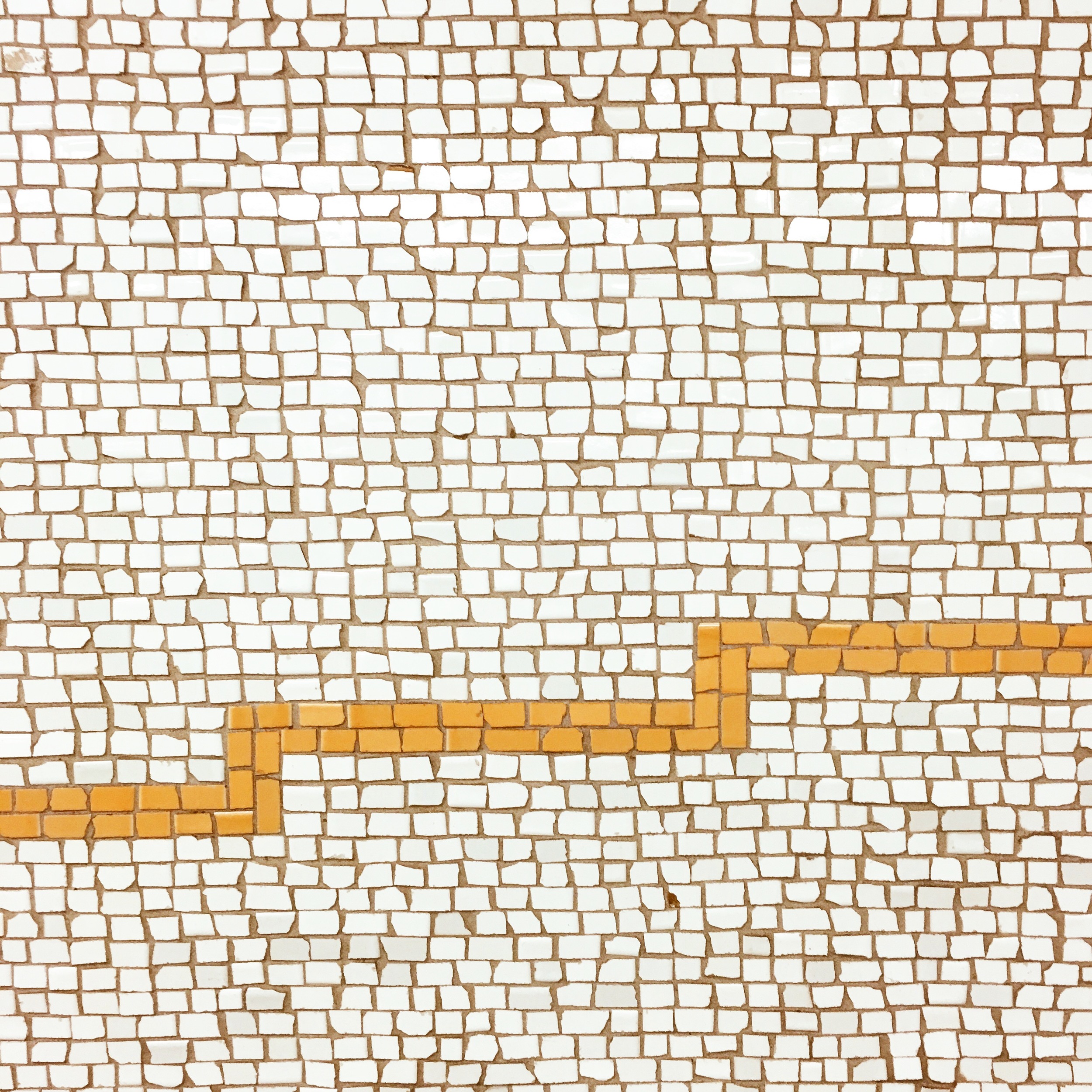 I'm always amazed by the tile work in the subway and it's even more brilliant when it's on the way home from work!