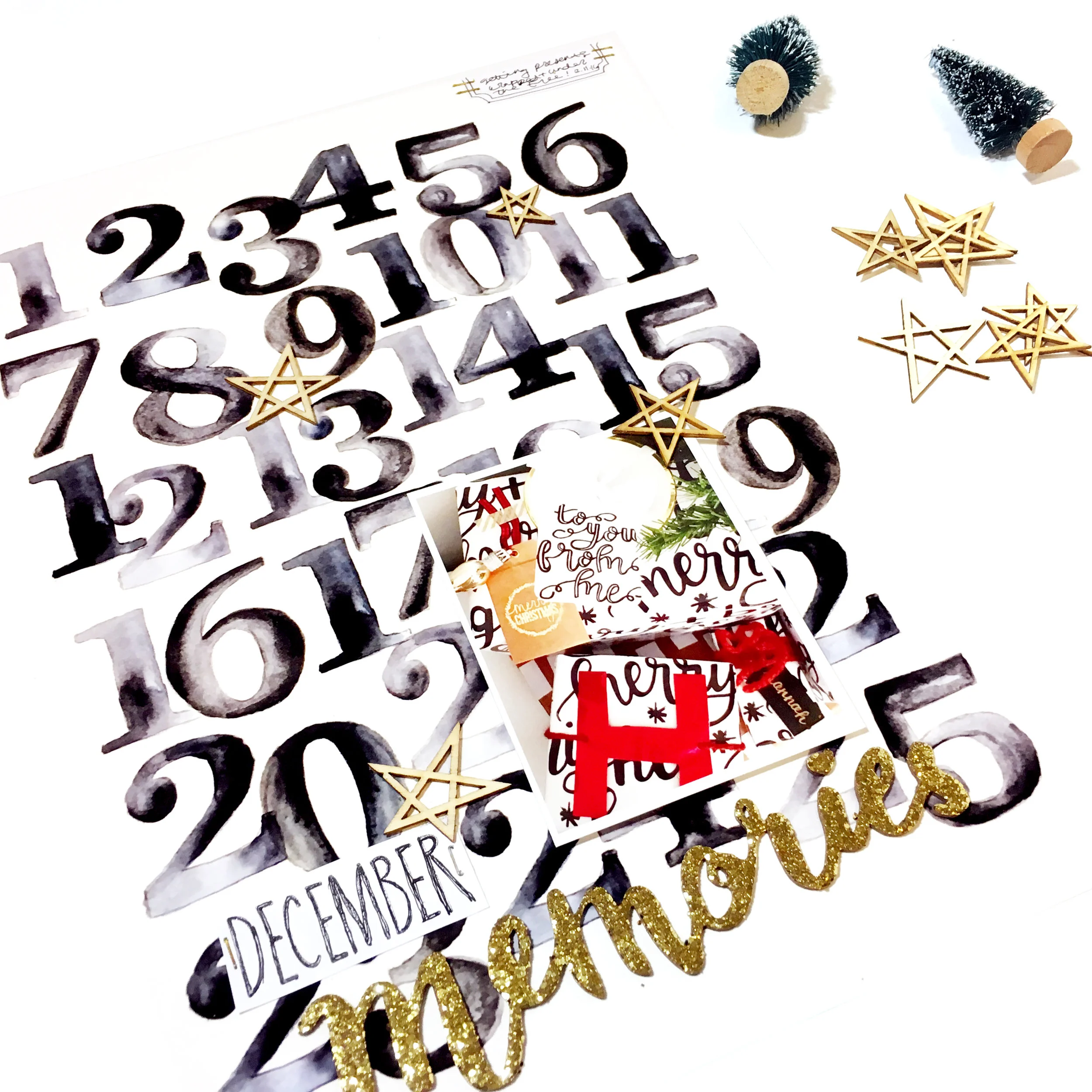 December Kit Sneaks | The Paper Curator