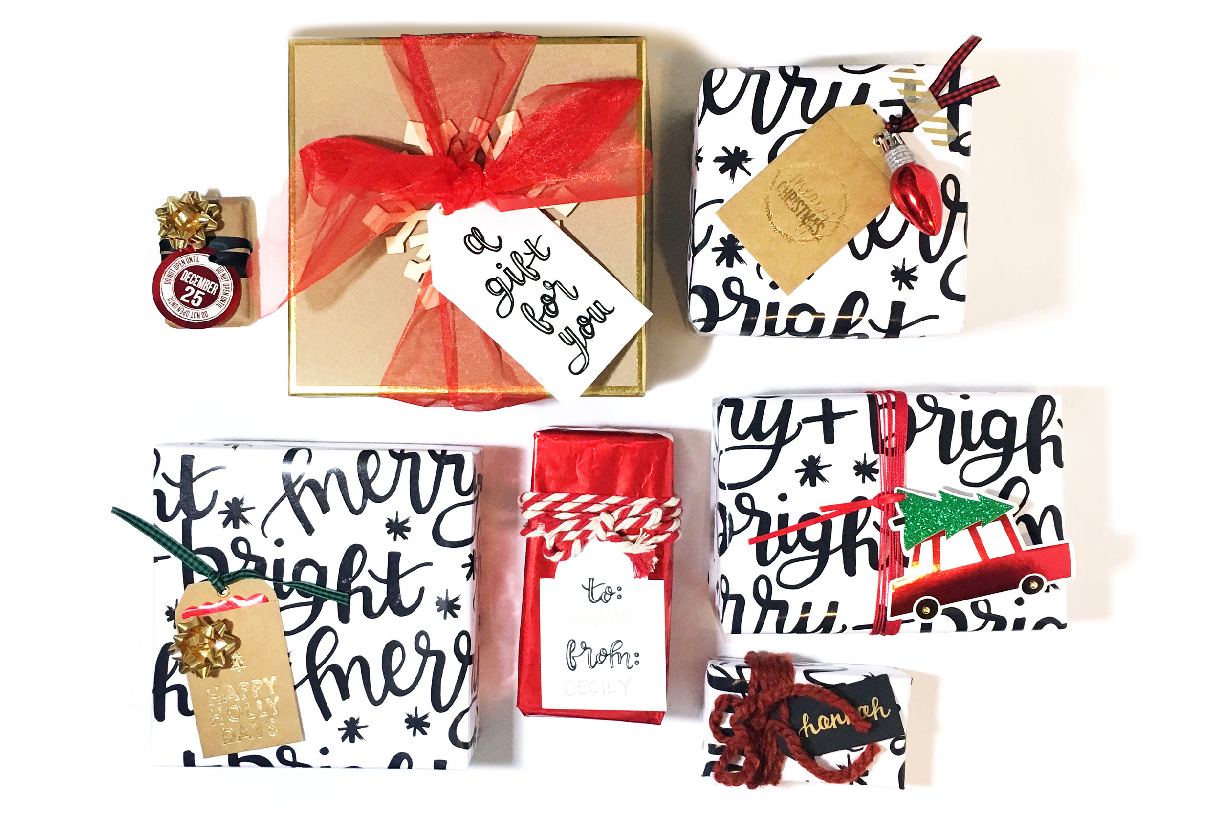  InterestPrint Custom Name Gift Wrapping Paper