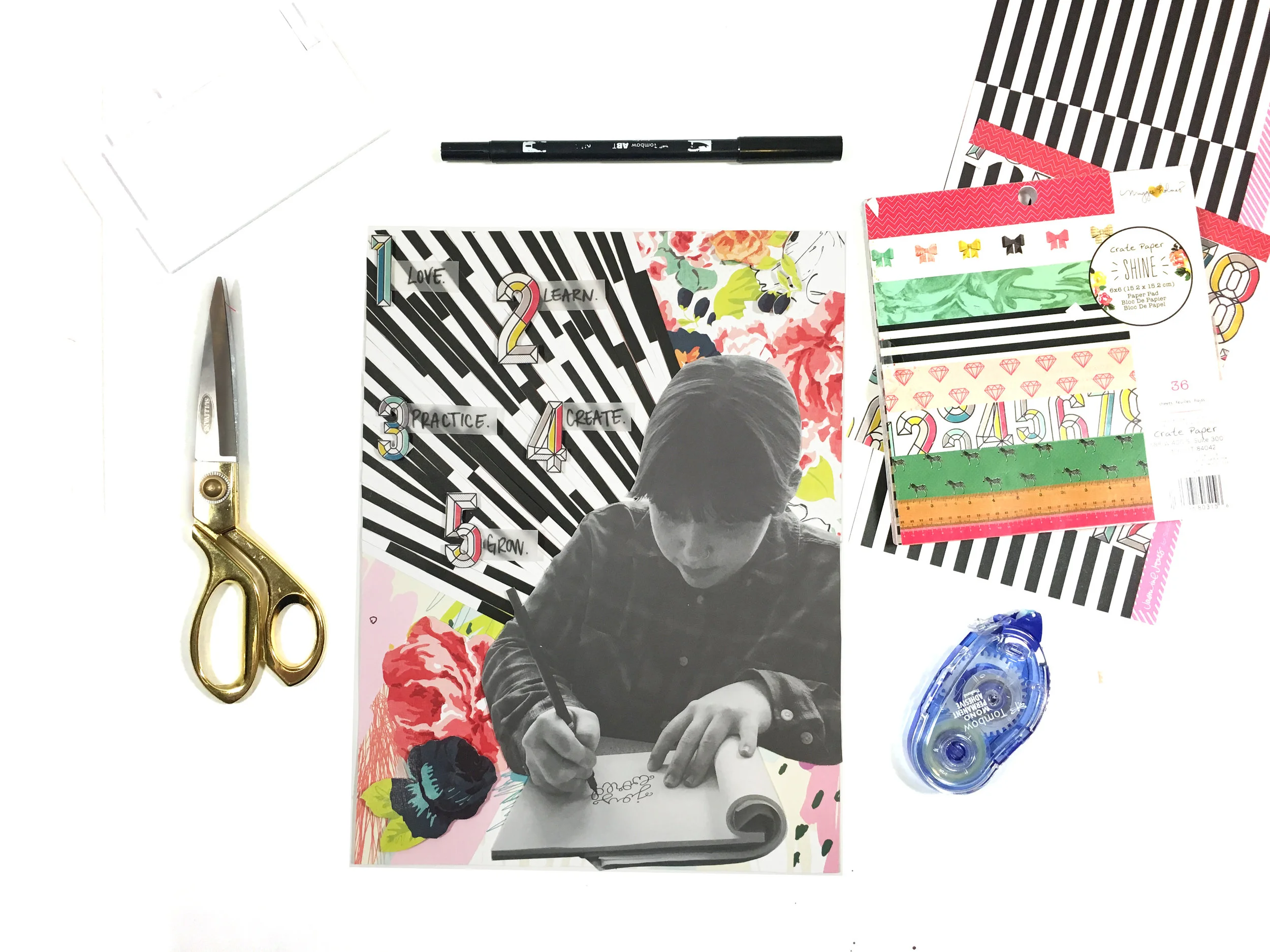 Scrapbooking with Lists | The Paper Curator